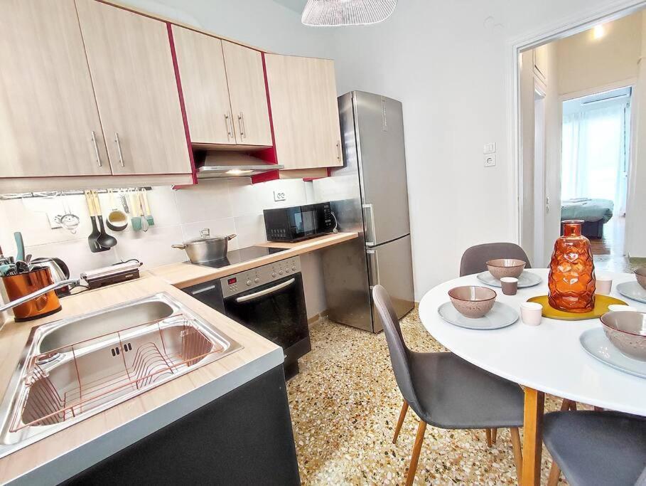 As ✓Two Bedroom Apartment In Thissio Aten Exteriör bild