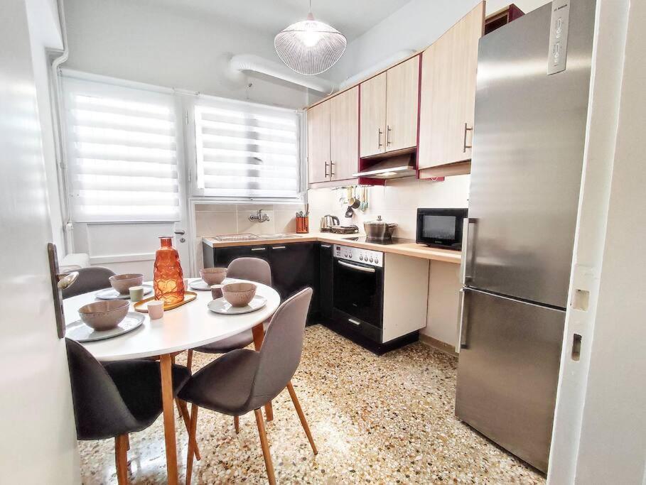 As ✓Two Bedroom Apartment In Thissio Aten Exteriör bild