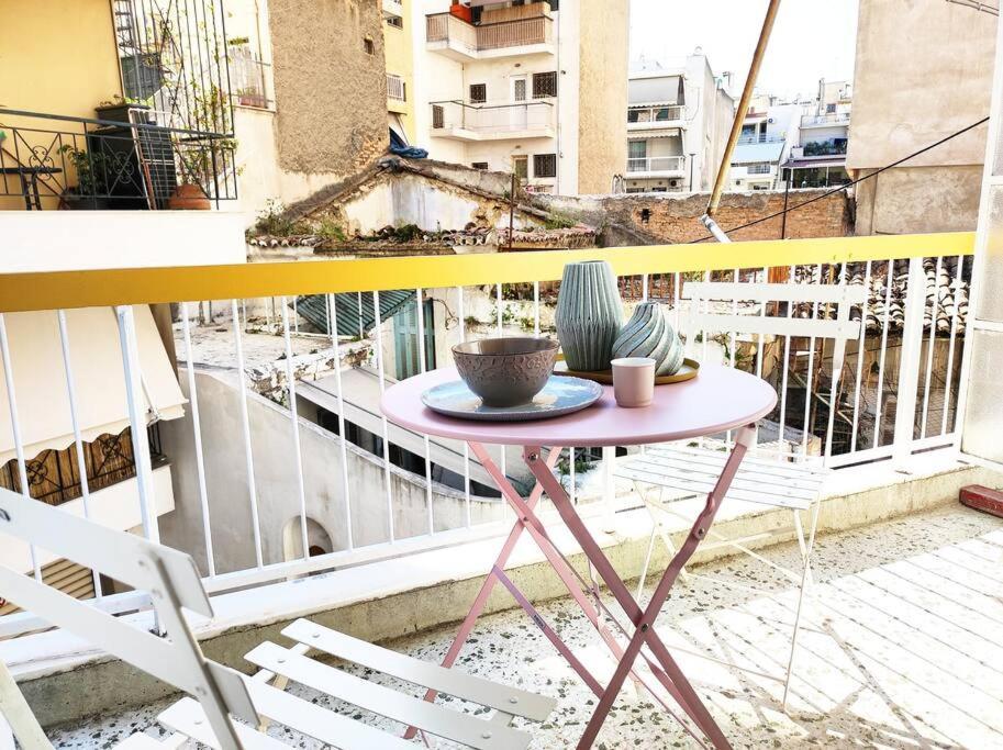 As ✓Two Bedroom Apartment In Thissio Aten Exteriör bild